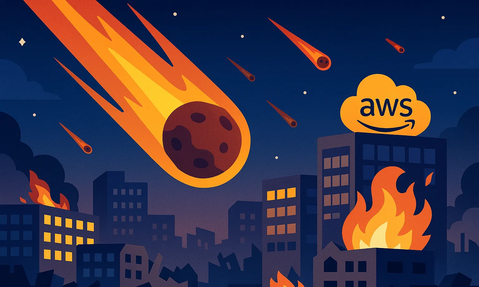 El colapso de AWS que paralizó medio Internet